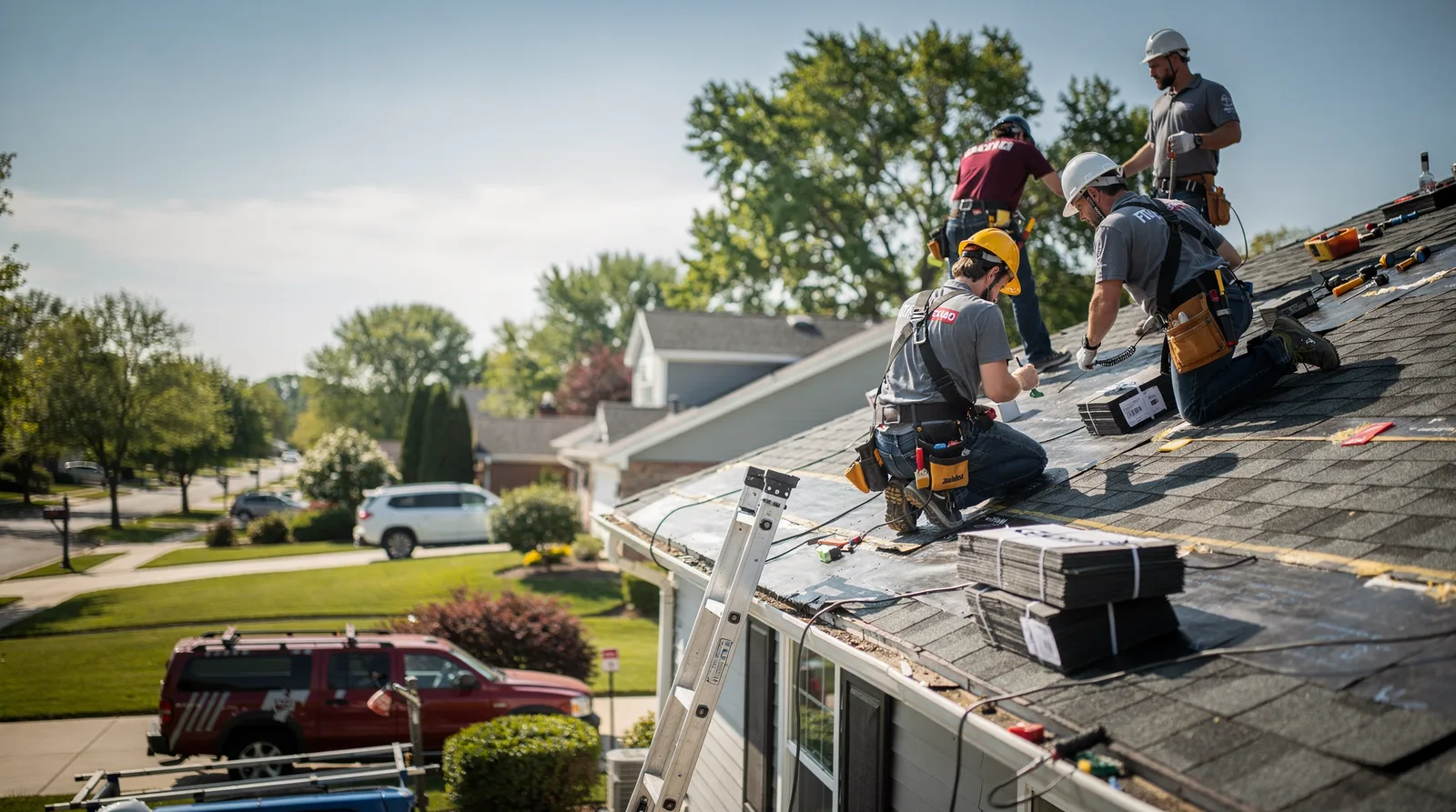 Roof Repair in Park Forest, IL around you